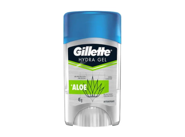 Gillette Desodorante Antitranspirante Gel Aloe Hydra 45 Gr