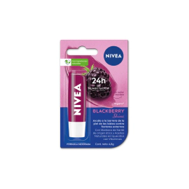 Protector Labial Humectante Nivea Blackberry Shine 4,8 Gr