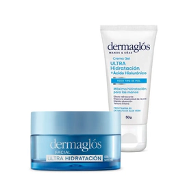 Dermaglós Combo Facial Y Manos Ultra Hidratación