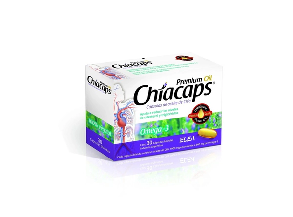 Chiacaps Suplemento Dietario x30u Premium P/Riesgo Cardiovascular