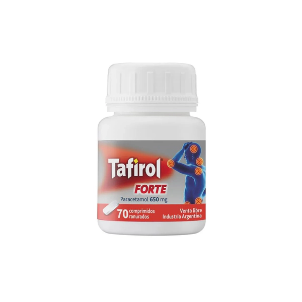 Paracetamol Tafirol Forte X70 Cápsulas