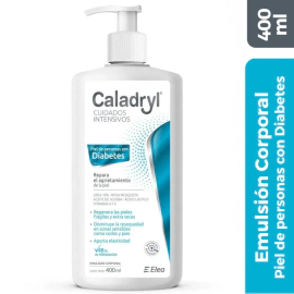Caladryl Emulsión Corporal Cuidados Intensivos Piel Diabetico 400 Ml