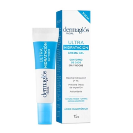 Crema Gel Dermaglós Contorno De Ojos Ultra Hidratación 15G