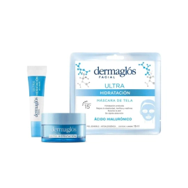 Dermaglós Combo Facial Ultra Hidratación + Máscara De Tela