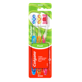Cepillo de Dientes Colgate Twister Medio 3 U