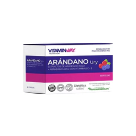 Arandano Ury Suplemento Dietario X60 Cápsulas