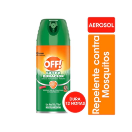 Repelente Para Mosquitos Off Extra Duración Aerosol X170Ml