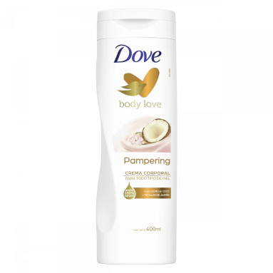 Crema Corporal Dove Leche De Coco 400 Ml