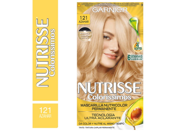 Coloración Nutrisse Colorissimos Tono 121 azhar