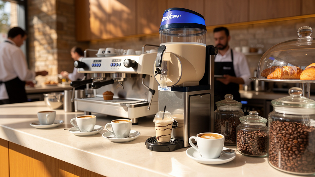 Máquina Tasker en cafetería