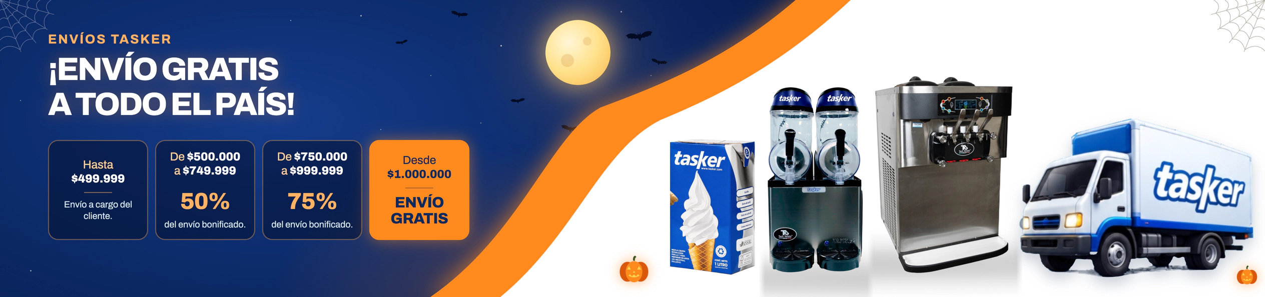 Banner Halloween - Envío Gratis (desktop)