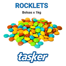 Rocklets Chocolate Arcor Topping Helados 1 Kg