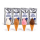 Helado Soft En Polvo Tasker Combo 4 Sabores 4kg Premezcla