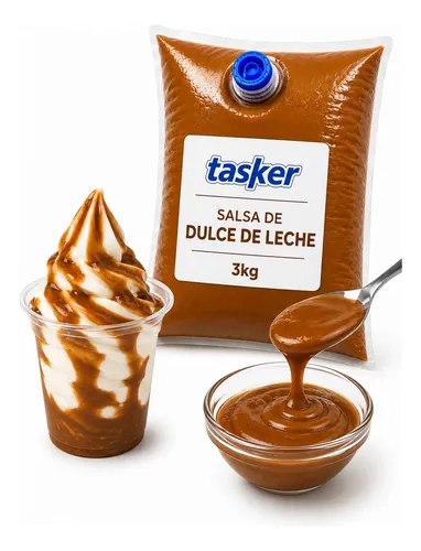 Salsa Para Helados Decorativa Bag In Box Saborizador 9kg Chocolate