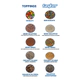 Micro Cereal Chocolate Argenfrut Topping Helados 1 Kg