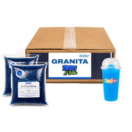 Base Líquida Para Granita Tasker  Caja X 14 Kg Sabor Extreme Tutti Frutti Extreme