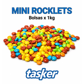 Mini Rocklets Chocolate Arcor Topping Helados 1 Kg