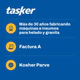 Tasker: más de 30 años fabricando máquinas e insumos, factura A, Kosher Parve