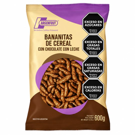 Bananita Cereal Con Chocolate Leche Topping Repostería 600gr