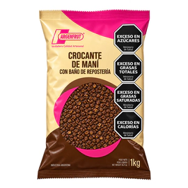 Crocante De Maní C/ Chocolate Topping Helados Repostería 1kg
