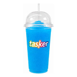Base Líquida Para Granita Tasker  Caja X 14 Kg Sabor Extreme Tutti Frutti Extreme