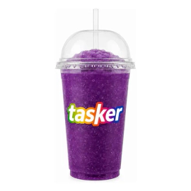 Base Líquida Para Granita Tasker  Caja X 14 Kg Sabor Extreme Uva Extreme