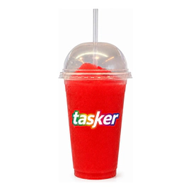 Premezcla Jugo Granizado Granita De Frutilla Tasker X 14 Kg