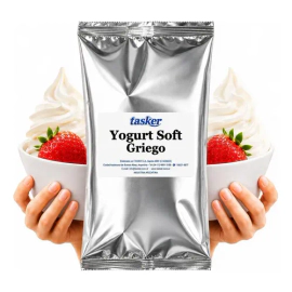 Polvo Premezcla Para Yogurt Helado Griego Soft 1 Kg Tasker