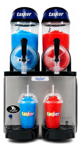 Máquina Granizadora 2 Tolvas De 12 Litros Tasker