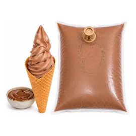 Premezcla Líquida Helado Soft Larga Vida 10lts Dulce De Lech