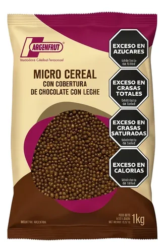 Micro Cereal Chocolate Argenfrut Topping Helados 1 Kg