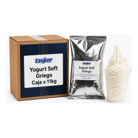 Premezcla Yogurt Helado Griego Soft En Polvo 11 Kg Tasker