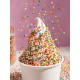 Microcereal Chocolate Blanco Multicolor Topping Helados 1 Kg