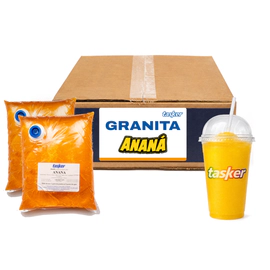 Premezcla Jugo Granizado Granita Ananá Tasker X 14 Kg