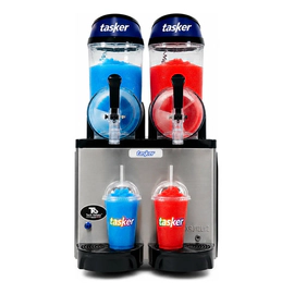 Máquina Granizadora 2 Tolvas De 12 Litros Tasker