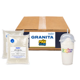 Premezcla Jugo Granizado Granita Piña Colada Tasker X 14 Kg
