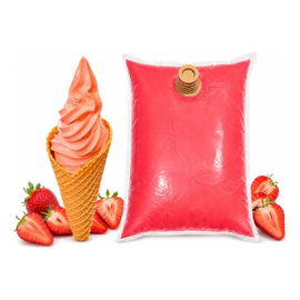 Premezcla Líquida Helado Soft Tasker Larga Vida Frutilla 10l