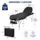Camilla Plegable Jd B23 Portátil Regulable Aluminio