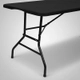 Mesa De Camping Plegable Portatil Jd Z194 1.80 Mts Negro Negro