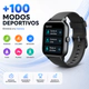 Smartwatch Jd S2 Plus Gps Pantalla Amoled 1.97 Negro_
