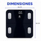 Balanza inteligente de baño JD iF2064A Negro Digital_5