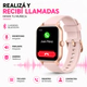 Smartwatch Jd S2 Plus Gps Pantalla Amoled 1.97 Rosa_2