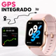 Smartwatch Jd S2 Plus Gps Pantalla Amoled 1.97 Rosa_3