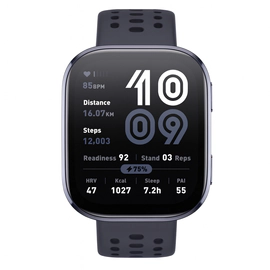 Smartwatch Amazfit Bip 6 Negro Reloj Inteligente Llamadas