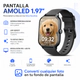 Smartwatch Jd S2 Plus Gps Pantalla Amoled 1.97 Negro_