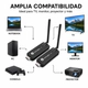KIT TRANSMISOR + RECEPTOR HDMI JD G137_4