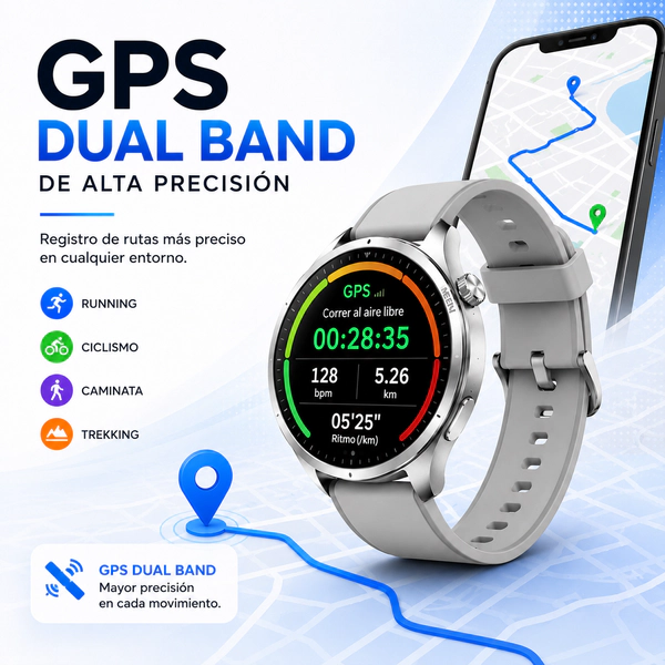 Smartwatch JD R2 Pro Gris