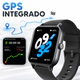 Smartwatch Jd S2 Plus Gps Pantalla Amoled 1.97 Negro