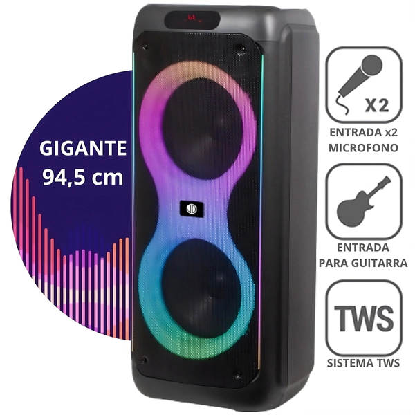 TOWER TORRE DE SONIDO BLUETOOTH KARAOKE