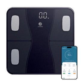 Balanza inteligente de baño JD iF2064A Negro Digital